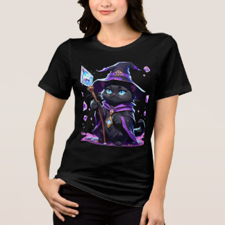 アーケインポーズマジカルキャットウィザードティー トライブレンドTシャツ