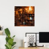 アーケイン倉庫ファンタジーアートポスター ポスター (ホームオフィス)