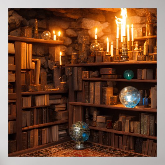 アーケイン倉庫ファンタジーアートポスター ポスター (正面)