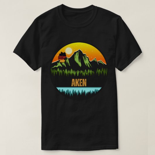 アーケン, ドイツ Tシャツ (デザイン正面)