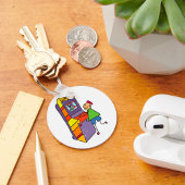 アーケードゲーマースティックフィギュアおもしろいヴィンテージビデオゲーム キーホルダー