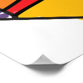 アーケードゲーマースティックフィギュアおもしろいヴィンテージビデオゲーム ポスター (角)