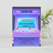 アーケードゲームの誕生日の招待 シーズンカード (スタンド正面)