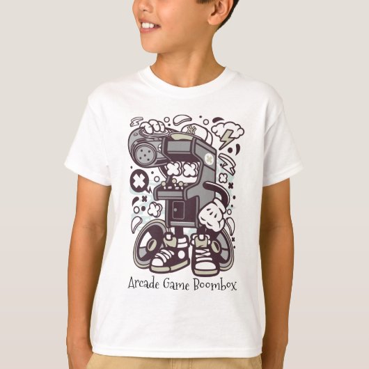 アーケードゲームボックス Tシャツ (正面)