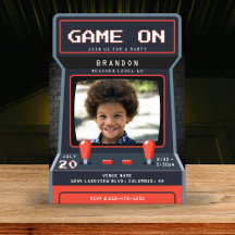 アーケードゲーム写真10th誕生日パーティー