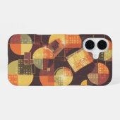 アーケードサークルとスクウェア iPhone 16ケース (裏面横)