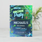 アーケードネオングローバースデーパーティー 招待状 (スタンド正面)