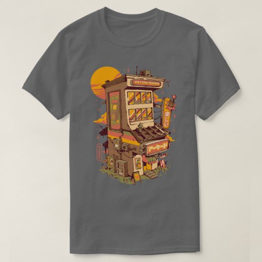 アーケードハウス Tシャツ (デザイン正面)