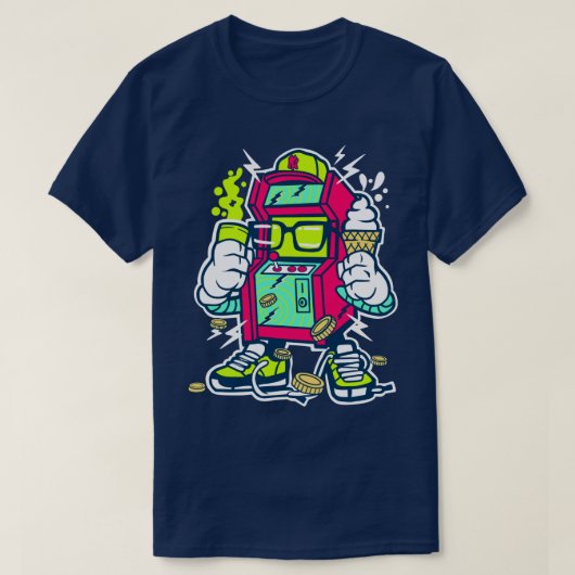 アーケードボーイ Tシャツ (デザイン正面)