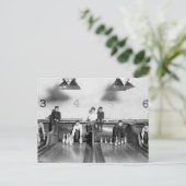 アーケードボーリング路地， 1909 ポストカード (スタンド正面)