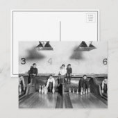 アーケードボーリング路地， 1909 ポストカード (正面/裏面)