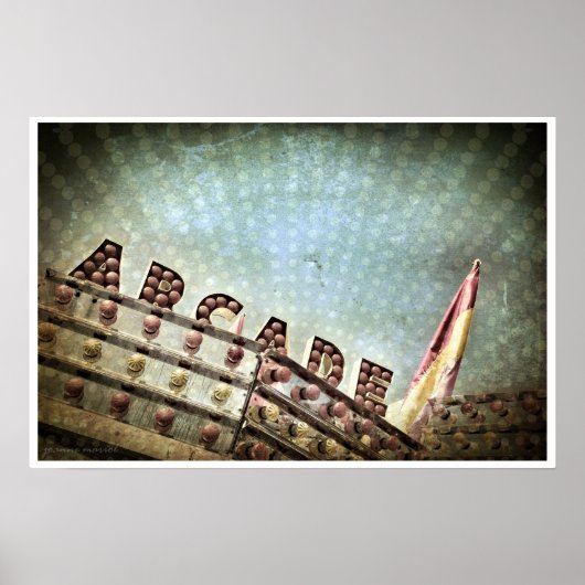 アーケードポスタープリント ポスター (正面)