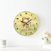 アーケードマシンの大型クロック ラージ壁時計 (ホーム)