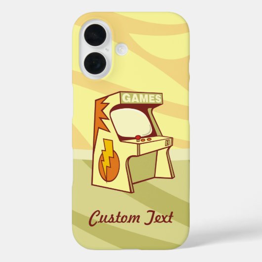 アーケードマシンケース – メイトiPhoneケース Case-Mate iPhoneケース (裏面)