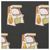 アーケードマシンパターン ファブリック (クローズアップ)