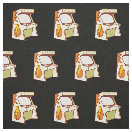 アーケードマシンパターン ファブリック (見本)