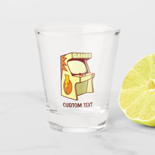 アーケードマシン ショットグラス (正面)