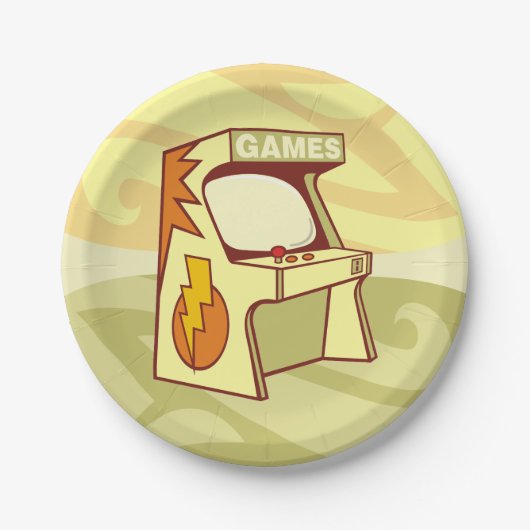 アーケードマシン ペーパープレート (正面)