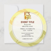 アーケードマシン 招待状 (裏面)