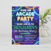 アーケード招待状、グローアーケード招待状 招待状 (スタンド正面)