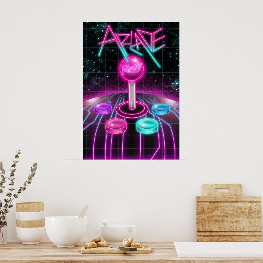 アーケード熱 ポスター (キッチン)