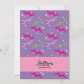 アーケード ビデオ ゲームの誕生日パーティー招待状 招待状 (裏面)