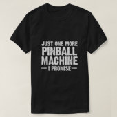 アーケードGaを一つだけ集めるピンボールマシン Tシャツ (デザイン正面)