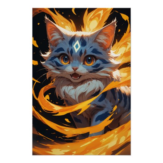 アーケーンEmber:燃え上がった子猫は身近 ポスター (正面)