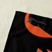 アーコンテンポラリートオレンジ/ブラック ビーチタオル (インサイチュ)