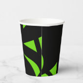 アーコンテンポラリートグリーン/ブラック 紙コップ (右)