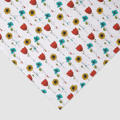 アーコンテンポラリートノヴォフローラルパターン 薄葉紙 (詳細)