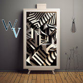 アーコンテンポラリート白黒 ポスター