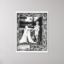 アーサーと奇妙なマントル キャンバスプリント