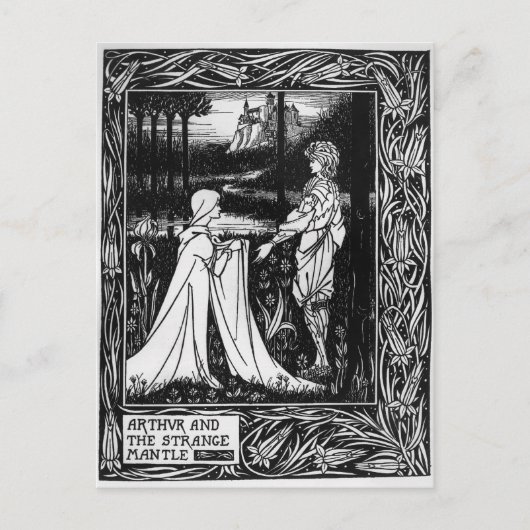 アーサーと奇妙なマントル ポストカード (正面)