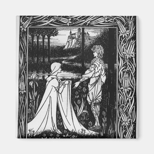 アーサーと奇妙なマントル マグネット (正面)