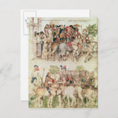 アーサーと彼の騎士は ポストカード (正面/裏面)