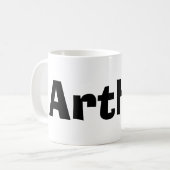 アーサーのマグ コーヒーマグカップ (正面左)