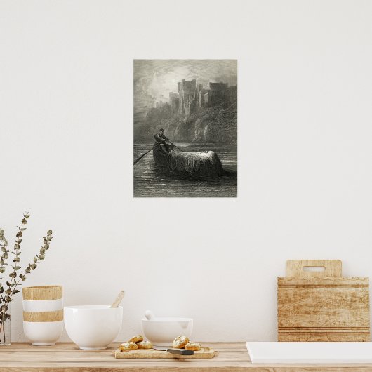 アーサーの伝説：エレーンの体 ポスター (キッチン)