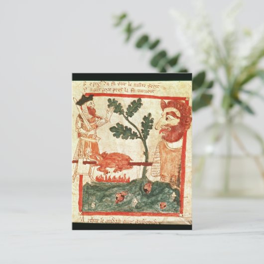 アーサーは巨大な焙焼にaのブタ会います ポストカード (スタンド正面)