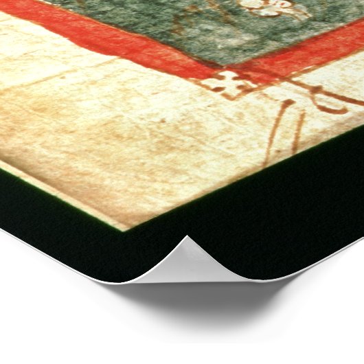 アーサーは豚を焼いている大男に出会う ポスター (角)