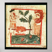 アーサーは豚を焼いている大男に出会う ポスター (正面)