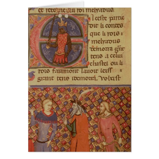 アーサーを個別指導するマーリン (正面)