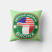 アーサーアベブロンクスイタリアンアメリカンクッション クッション (裏面)