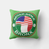 アーサーアベブロンクスイタリアンアメリカ装飾用クッション クッション (裏面)