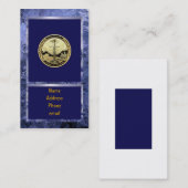 アーサーキャメロットの魔法使いの騎士王の名刺 名刺 (正面/裏面)