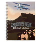 アーサーズシートエディンバラスコットランド ノートブック (正面)