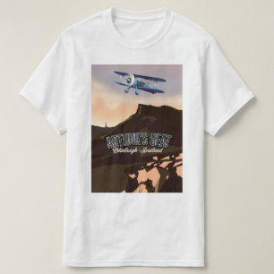 アーサーズシートエディンバラスコットランド Tシャツ
