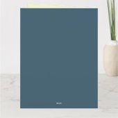 アーサーラッカムイラストレーションナイライトシルエット サンキューカード (裏面)