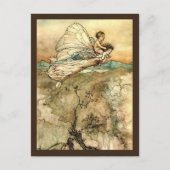 アーサーラッカムイラストレーションミッドサマーナイトドリーム ポストカード (正面)