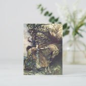 アーサーラッカムイラストレーションヴィンテージはがき ポストカード (スタンド正面)